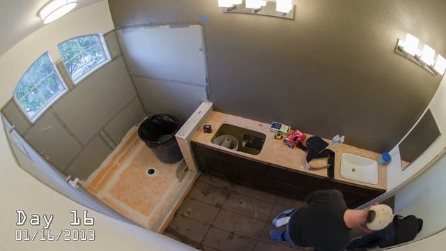 Time-Lapse of Complete Bathroom Remodel смотреть онлайн