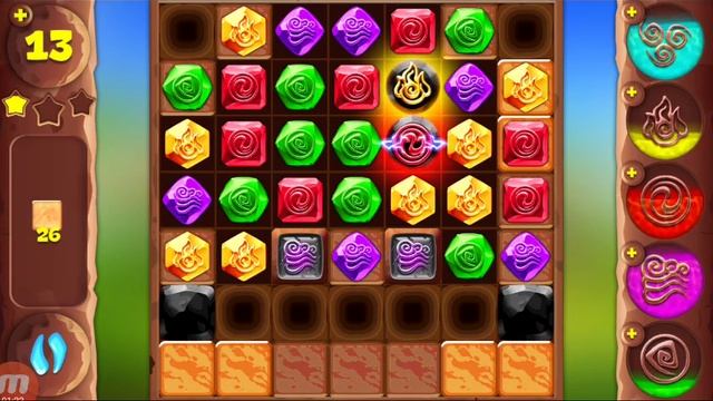 Планета самоцветов 814 уровень. Gemmy lands level 814. смотреть онлайн