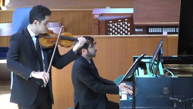 Arnaud Sussmann, violin; Michael Stephen Brown, piano: Fauré - Romance in B-flat, Op. 28 смотреть онлайн