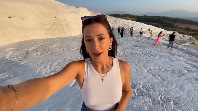 Турция 2024. Памуккале. Самая популярная экскурсия в Турции. Pamukkale Türkiye. смотреть онлайн
