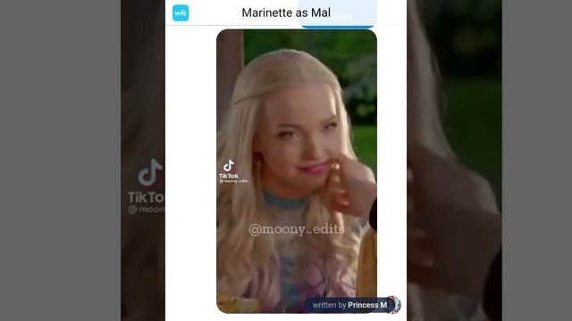 || Marinette as Mal || Descendants 💜 смотреть онлайн