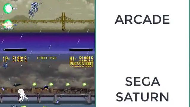 [ARCADE] Hyper Duel vs [SEGA SATURN] Hyper Duel - Comparison смотреть онлайн