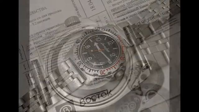 Russian Automatic Watch VOSTOK AMPHIBIAN 2416/110909 смотреть онлайн