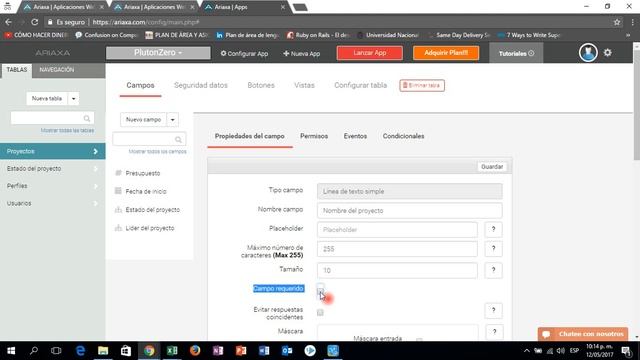 Leccion 2: App Pluton - Creacion de tablas y campos смотреть онлайн