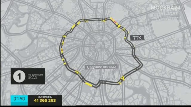 Обзор ситуации на дорогах и МУЗЫКА КАК В АВГУСТЕ 2019 (Москва 24; 22.10.2020; 07:40) смотреть онлайн