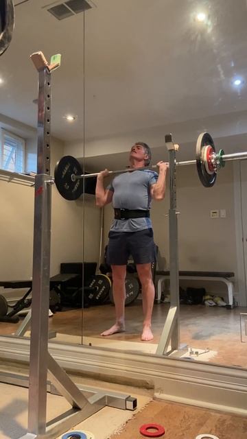 63 yo Shoulder Press Double at 136 LBS. Barely. #shorts смотреть онлайн