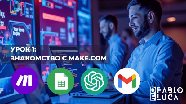 Урок 1: Знакомство с Make.com — Первый сценарий AI-автоматизации для начинающих