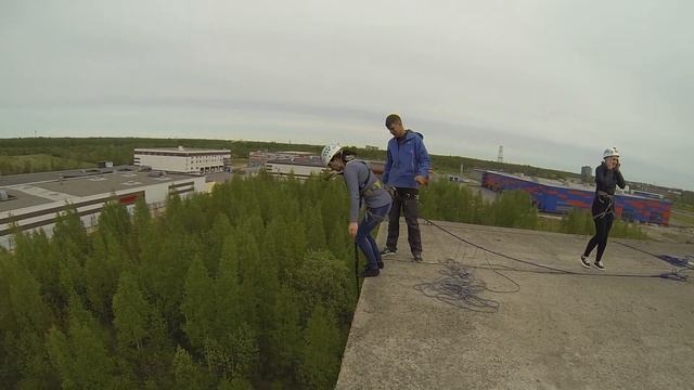 Прыжки с Крематория с командой RAPT - Лена смотреть онлайн