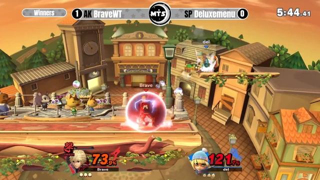 BraveWT (Shulk) vs. Deluxemenu (Bowser, Min Min) Moonwalk Tournament Series 42 Winners Round 2 смотреть онлайн