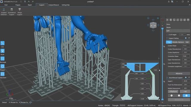 CHITUBOX Pro Tutorial Collection—Lesson Fourteen: Analysis of CHITUBOX Pro's Supports Editing(V) смотреть онлайн