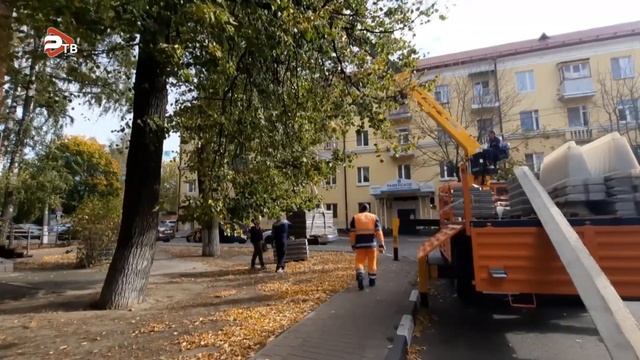На ул.Советская в Раменском продолжат работы по ремонту тротуара.