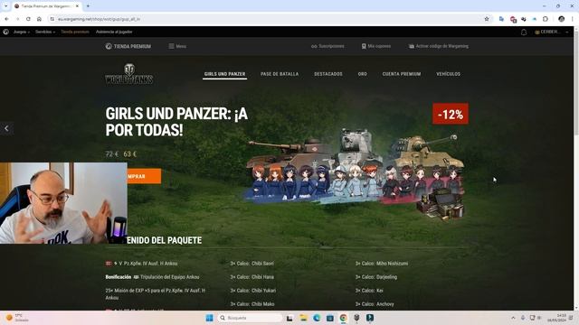 ASI ES EL EVENTO GIRLS UND PANZER- WORLD OF TANKS EN ESPAÑOL смотреть онлайн