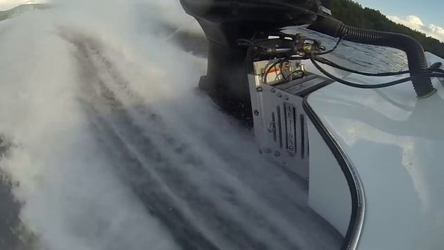 Bobs Machine Shop Action Jackplate on Gambler Bass Boat with Mercury ProXs