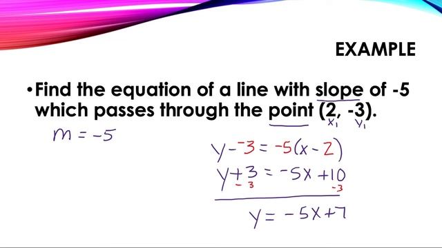 Math 1111 Equations of Lines смотреть онлайн