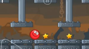 Играем в  Red ball 4. красный шар 4