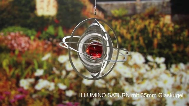 ILLUMINO Saturn 35 Wind Chime смотреть онлайн