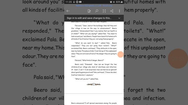 5th Class English lesson 2 Two Frogs Translate in hindi with Excercise смотреть онлайн