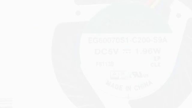 EG60070S1-C200-S9A 5V 1.96W 4wires Cooling Fan смотреть онлайн