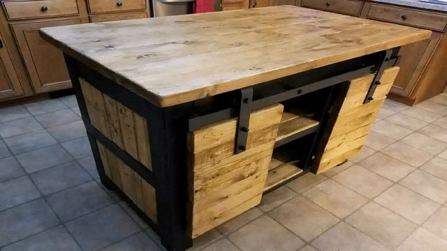 Kitchen With Sliding Barn Door - Gif Maker DaddyGif.com (see description) смотреть онлайн