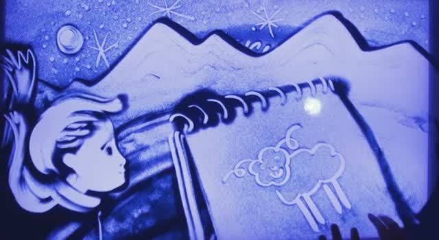 Маленький принц. Проект "Сказки Чижика" с песочной анимацией. худ. Ю.Лабутина. смотреть онлайн