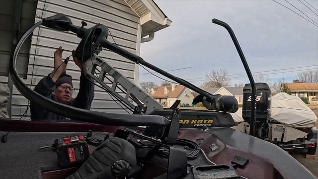 New Mercury Gauges Removing Trolling For New Quest Minn Kota Trolling Motor