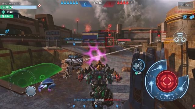 NEW Bigger & Juicier MK3 Flamethrower FENRIR War Robots 7.2 Update Max Level WR Gameplay смотреть онлайн