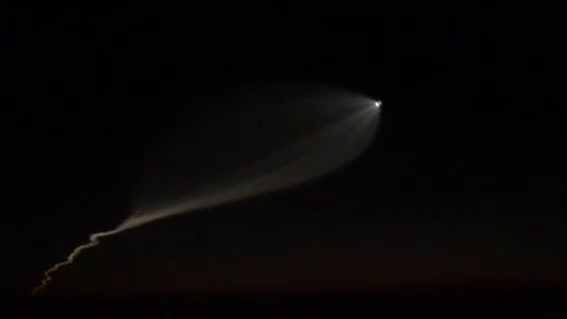 Свечение с районе Балхаша