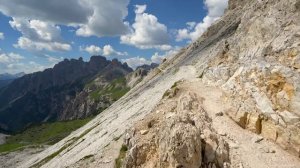 Доломитовые Альпы Тре Чиме ди Лаваредо Италия 4K