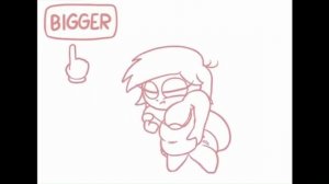 Girl weight gain animation feederism / толстая девушка набор веса анимация фидеризм на русском