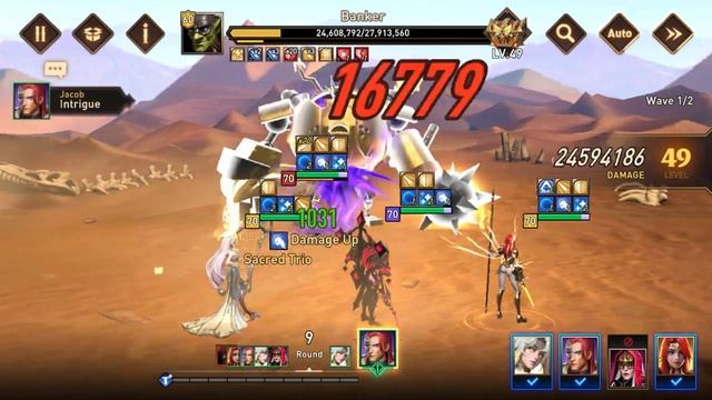 Awaken Chaos Era Guild Boss ( EFD, MSB, OPHELIA, JACOB) with stats смотреть онлайн