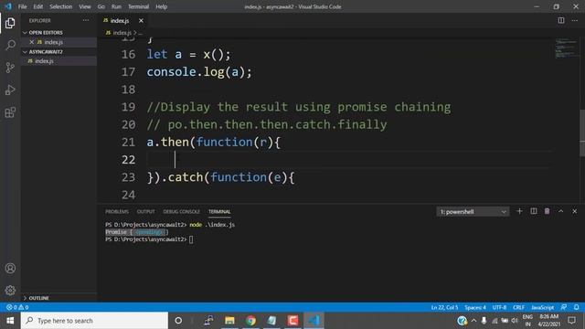 Lecture 340 - WebTraining101 - 39 - async await example #1 #coding #webdevelopment #fullstack смотреть онлайн