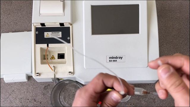 Профилактика аппарата биохимического анализатора Mindray BA 88A смотреть онлайн