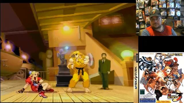 Street Fighter Zero 3 Sega Saturn Play Through As Ken