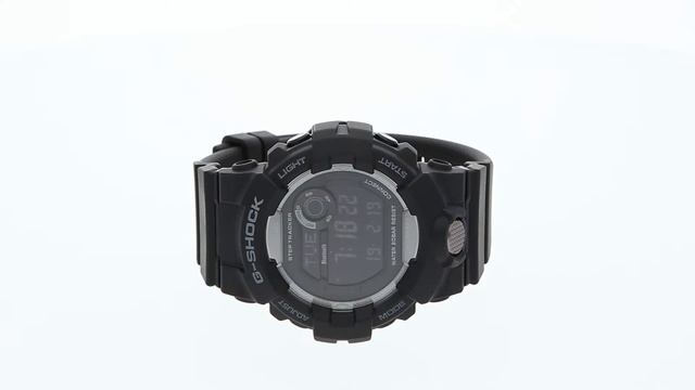 Casio G-Shock Digital Bluetooth Smartphone Link Steptracker Black GBD-800-1BER Zegarek / Watch 360 смотреть онлайн