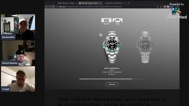 Live Chat - Tudor, Rolex, and more (new releases) смотреть онлайн