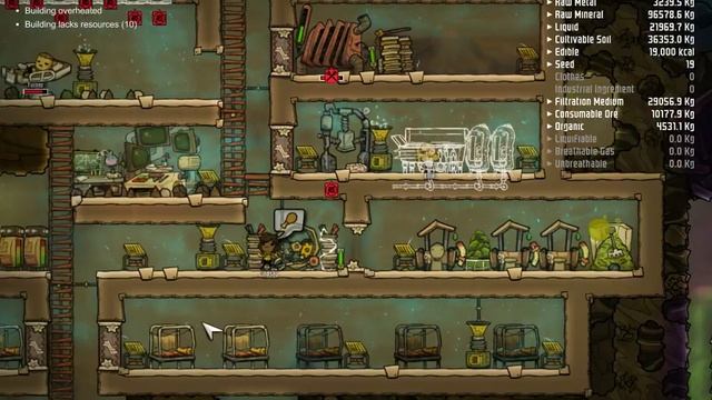 Oxygen Not Included МЕД БЛОК И ПЛАНТАЦИЯ #3 Let's Play Oxygen Not Included