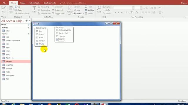 Lesson #26 option group in msaccess form in pashto by Abdullah Sorush смотреть онлайн