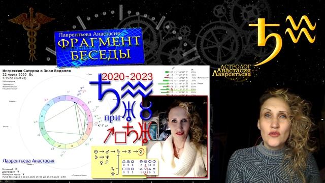 Итоги трёх лет Сатурна в Водолее (фрагмент беседы) смотреть онлайн