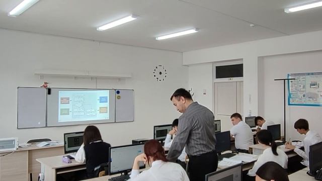 «Онлайн-шеберхана» жобасы аясында «Разработка алгоритма» тақырыбында өткен бейне сабақ. смотреть онлайн
