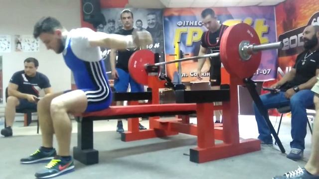 Жим чемпиона. Александр Чернец (до 75) 177,5 кг. смотреть онлайн