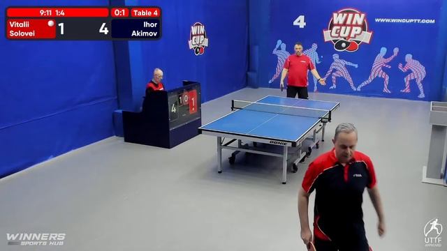 20:30 Соловей Виталий 0-3 Акимов Игорь стол 4 ЮГ-5 07.08.22 смотреть онлайн