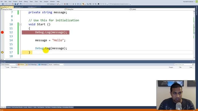 1. Unity debugging with VisualStudio - Intro смотреть онлайн