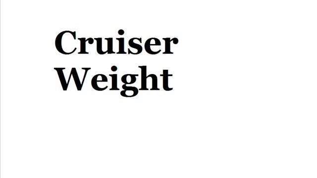 Cruiser Weight-I'm Back.wmv смотреть онлайн