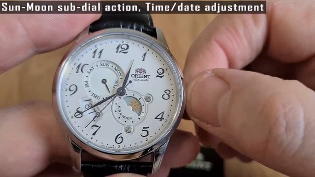Orient Sun&Moon v4 RA-AK0003S automatic watch review + showcase #orient #watchreview #gedmislaguna смотреть онлайн