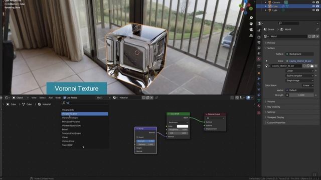 Blender tips - How to procedural ice Material in Blender #oe269 смотреть онлайн
