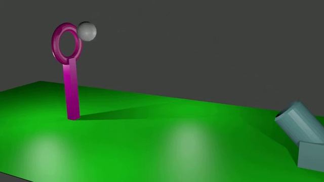 Blender - анімація польоту ядра через кільце смотреть онлайн