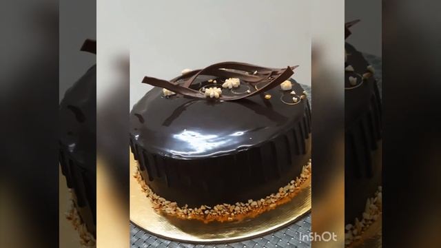 Rich chocolate cake|choco-nut truffle cake|Dark Fantasy| смотреть онлайн