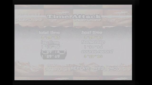 Sega Rally Championship (Saturn), Time Attack, Forest 2'29''85 смотреть онлайн