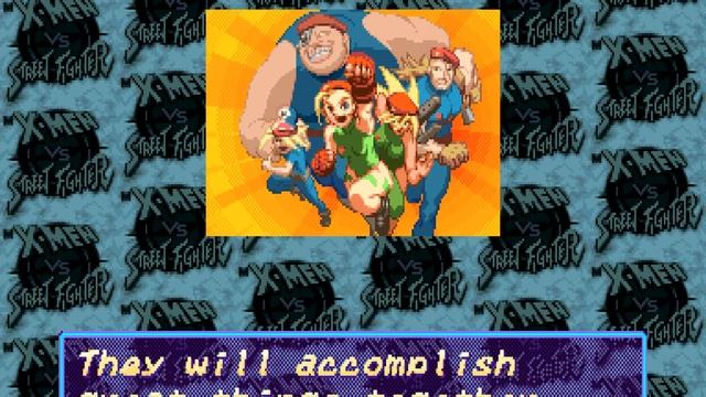 All Endings :: X-Men vs Street Fighter (Arcade)