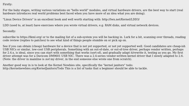 Unix & Linux: Best way to get into Kernel programming? (4 Solutions!!) смотреть онлайн